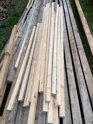 Grenen balkjes 4,5x4,5 mm beschikbaar voor biedingen