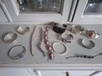 Zilver- Vintage- antiek zilveren armbanden, Sieraden, Tassen en Uiterlijk, Antieke sieraden, Ophalen of Verzenden, Zilver, Armband
