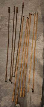 Gordijnroedes - Diverse Maten en Kleuren, Huis en Inrichting, Stoffering | Gordijnen en Lamellen, Ophalen, Minder dan 50 cm, Gebruikt