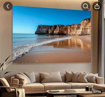 Algarve Portugal doek muur decoratie nieuw strand doek beschikbaar voor biedingen