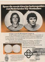 Retro reclame 1978 Campina voetbal speldjes WK, Verzenden, Overige typen