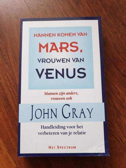 Boek - Mannen komen van Mars vrouwen van Venus - John Gray, Boeken, Psychologie, Zo goed als nieuw, Ophalen of Verzenden