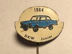 Metalen DKW JUNIOR 1964 Automodel Speld (Blauw/Wit/Zwart)., Verzenden, Zo goed als nieuw, Transport, Speldje of Pin