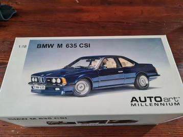 1:18 BMW M 635 CSI AUTOART MILLENNIUM  beschikbaar voor biedingen