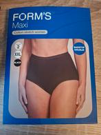 Form's maxi slip mt XXL, Kleding | Dames, Ondergoed en Lingerie, Form's, Verzenden, Zwart, Slip