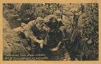 Militair - Waterscheppen en drinken [KRST005-7299, Verzenden, 1940 tot 1960, Ongelopen