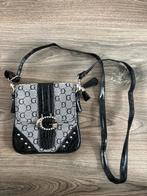 NIEUWE grijze / zwarte dames schoudertasje 18 x 18 x 6 cm, Ophalen of Verzenden, Nieuw, Grijs