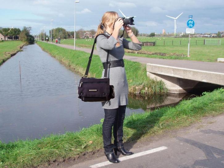 Heel Fijne Zacht Gecapitonneerde VANGUARD Schouder Fototas, Audio, Tv en Foto, Fotografie | Fototassen, Zo goed als nieuw, Schoudertas