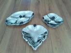 Retro / vintage design schaaltjes van rvs zgan, Ophalen, Zo goed als nieuw