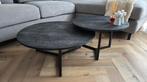 Mooie set salontafel te koop, Huis en Inrichting, Tafels | Salontafels, 50 tot 100 cm, Rond, Ophalen of Verzenden, Zo goed als nieuw