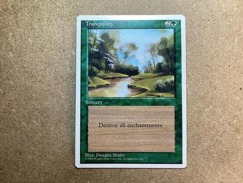 1x Tranquility (Excellent), Hobby en Vrije tijd, Verzamelkaartspellen | Magic the Gathering, Zo goed als nieuw, Losse kaart, Ophalen of Verzenden