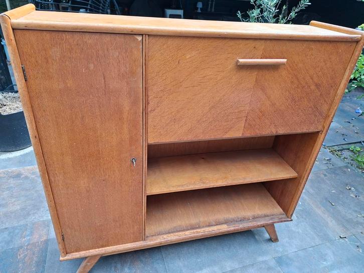 Vintage bureau kastje, Huis en Inrichting, Kasten | Secretaires, Zo goed als nieuw, Ophalen