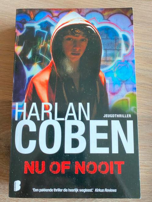 Harlan Coben - Nu of Nooit - Jeugdthriller, Boeken, Kinderboeken | Jeugd | 13 jaar en ouder, Gelezen, Fictie, Ophalen of Verzenden