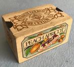 Theedoosje Peach Apricot (Ceylon) (50gr), Ophalen of Verzenden, Zo goed als nieuw