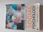 An introduction to social psychology, Ophalen, Zo goed als nieuw, WO