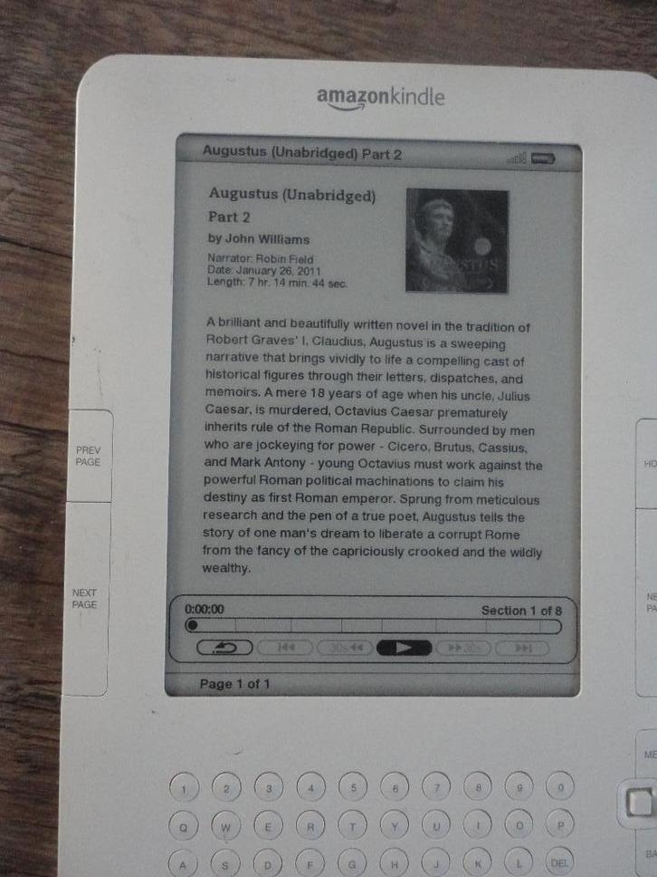 LEUKE AMAZON KINDLE /E-READER/ LUISTERBOEK TE KOOP, Computers en Software, E-readers, Gebruikt, 6 inch of minder, Audio, Ophalen of Verzenden