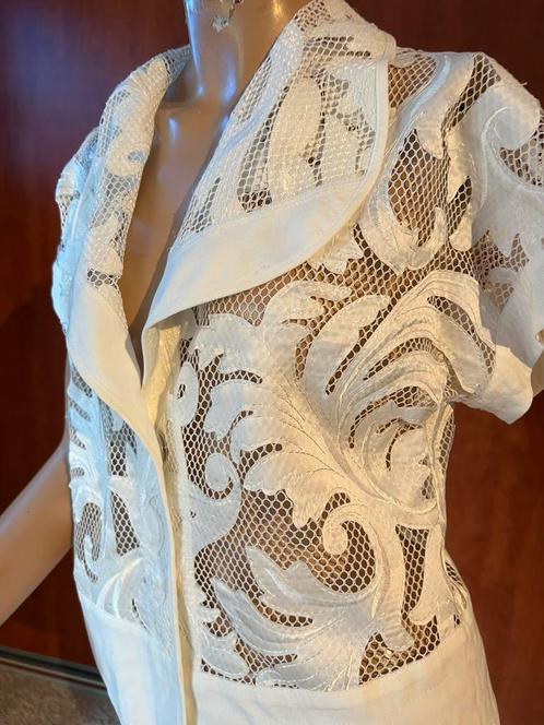 AIRFIELD blouse van kant maat S origineel zgan, Kleding | Dames, Blouses en Tunieken, Zo goed als nieuw, Maat 36 (S), Zwart, Ophalen of Verzenden