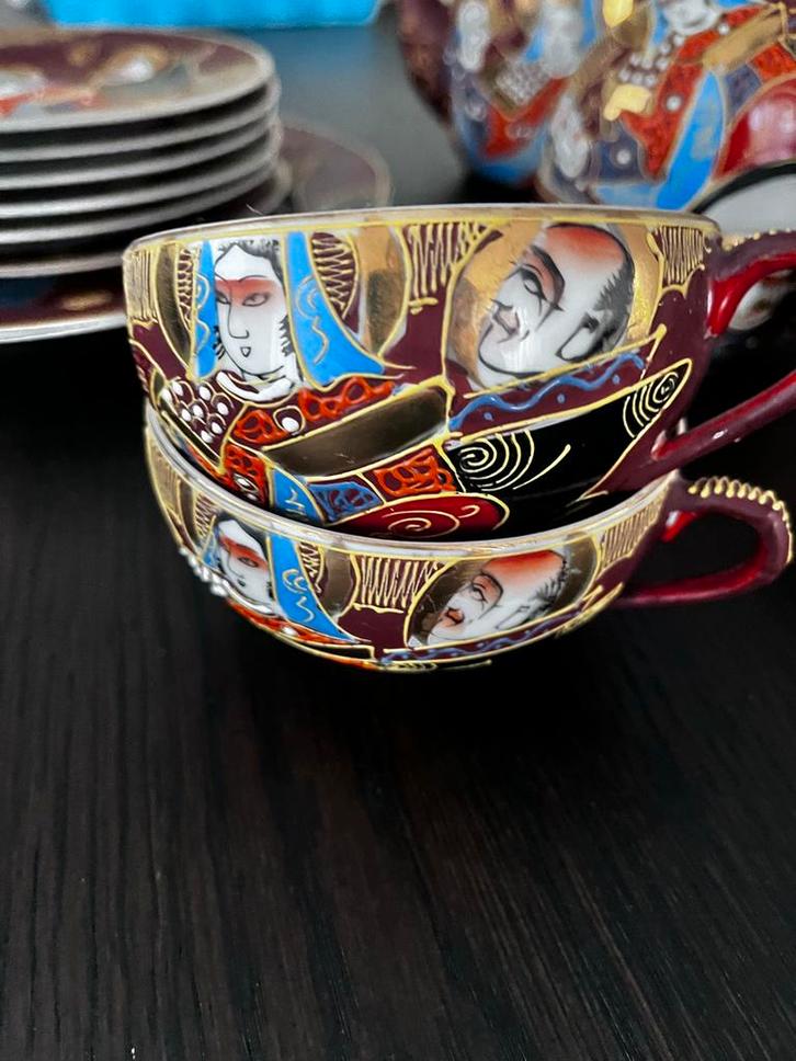 Antiek Chinees Theeservies, Antiek en Kunst, Antiek | Porselein, Ophalen of Verzenden