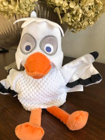 Handpop Fabeltjeskrant juffrouw Ooievaar beschikbaar voor biedingen