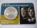 coincard herdenking 2022 huwelijksmunt 10 euro zilver cat.w., Overige landen, Ophalen of Verzenden, Geboorte of Huwelijk, 10 euro