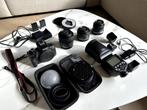 Complete Canon EOS R50 set met Godox flitser - Nieuwstaat, Ophalen of Verzenden, Zo goed als nieuw, Canon, Kantelbaar