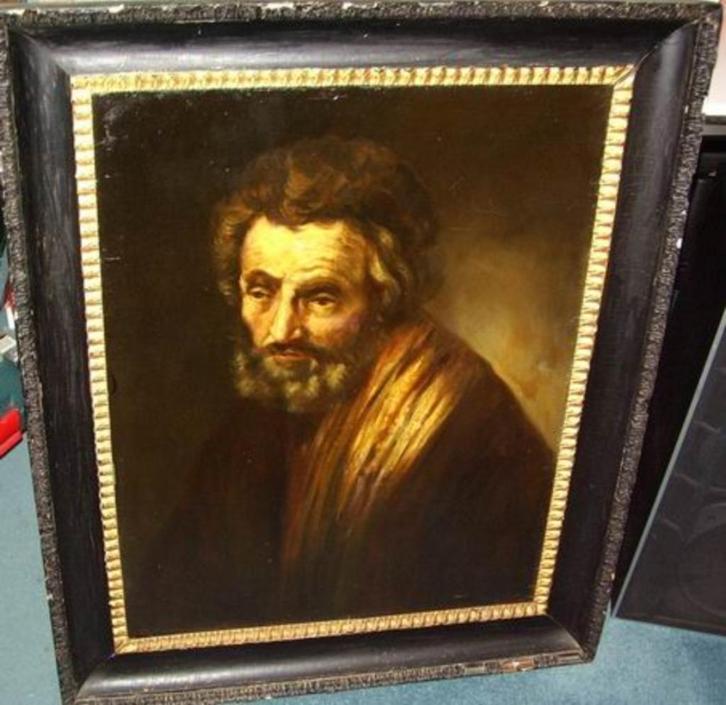 Antiek schilderij, Antiek en Kunst, Kunst | Schilderijen | Klassiek, Ophalen of Verzenden