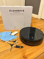 CleanDays D3-300MAX 3-in-1 robot stofzuiger & mop, Ophalen of Verzenden, Zo goed als nieuw, Robotstofzuiger, Minder dan 1200 watt