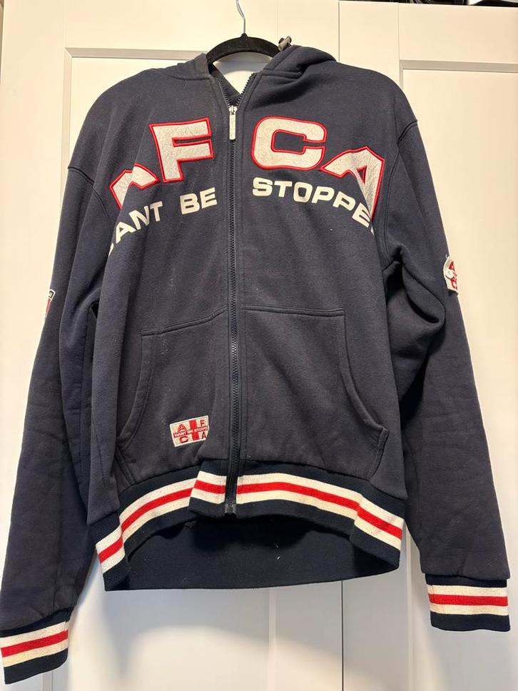 AFCA Hoodie, Kleding | Heren, Truien en Vesten, Gedragen, Overige maten, Blauw, Ophalen of Verzenden