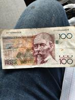 100 Belgische Frank Biljet, Ophalen of Verzenden, België, Los biljet