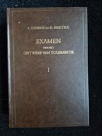 Examen van het ontwerp van tolerantie A.Comrie en N Holthuis, Ophalen of Verzenden, Zo goed als nieuw, Christendom | Protestants