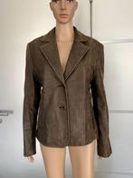 i571 echt Lams-leren jasje maat 42=L blazer colbert leer, Bruin, Maat 42/44 (L), Ophalen of Verzenden, Zo goed als nieuw