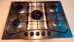 Gaskookplaat met wokbrander, 5 kookzones of meer, Gebruikt, Ophalen of Verzenden, Inbouw