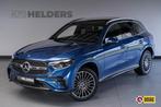 Mercedes GLC-klasse 400e 4MATIC AMG Burm. 360° Luchtv. HuD, Auto's, Automaat, Gebruikt, Blauw, Leder