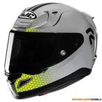 HJC RPHA 12 Enoth Integraalhelm, Grijs-Geel, Motoren, Kleding | Motorhelmen, Ophalen of Verzenden, Nieuw met kaartje