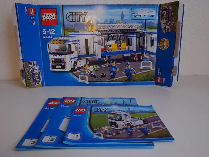 lego 60044 City politie commando trailer, Kinderen en Baby's, Speelgoed | Duplo en Lego, Zo goed als nieuw, Lego, Complete set