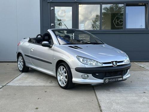 Peugeot 206 CC 2.0 16V 136PK Youngtimer, Auto's, Peugeot, Bedrijf, Te koop, ABS, Airbags, Alarm, Boordcomputer, Centrale vergrendeling