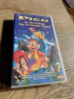 Pico en het geheim van de gouden tempel videoband., Cd's en Dvd's, Alle leeftijden, Ophalen of Verzenden, Gebruikt, Tekenfilms en Animatie