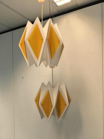 Deens design Harlekin Hanglampen, set van twee beschikbaar voor biedingen