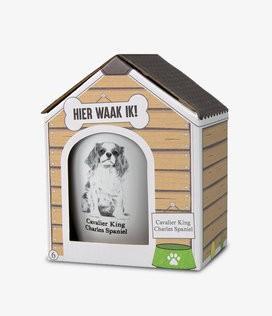 mok cavalier king charles spaniel verpakt in kartonnen honde, Huis en Inrichting, Keuken | Servies, Nieuw, Kop(pen) en/of Schotel(s)