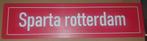 Wandbord sparta rotterdam, Ophalen of Verzenden, Nieuw, Sparta