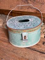 Brocante, vintage zink aasemmer, visemmer “goujonierre”, Antiek en Kunst, Curiosa en Brocante, Ophalen of Verzenden