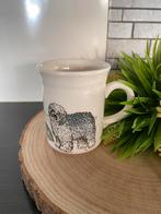 Vintage koffiemok Old English Sheepdog, Ophalen of Verzenden, Zo goed als nieuw, Overige stijlen, Kop(pen) en/of Schotel(s)