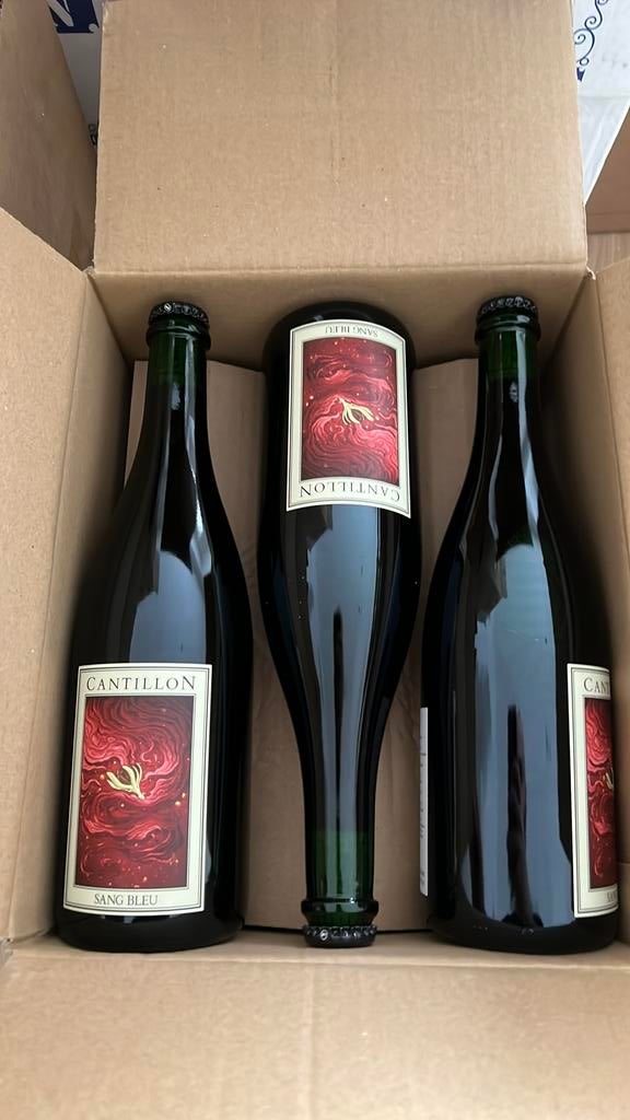 Cantillon Sang Bleu 2023, Ophalen, Nieuw, Flesje(s), Overige merken