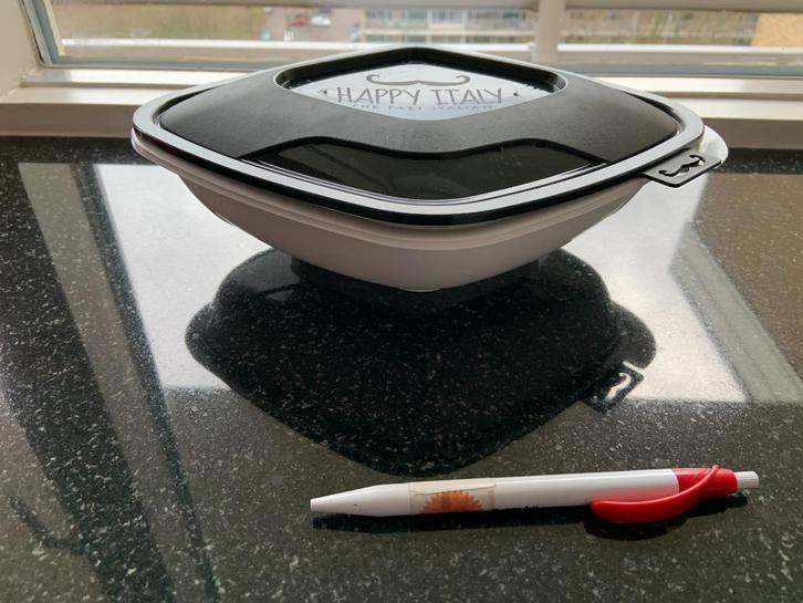 magnetron bakjes met een deksel, Huis en Inrichting, Keuken | Tupperware, Nieuw, Bak of Kom, Wit, Verzenden