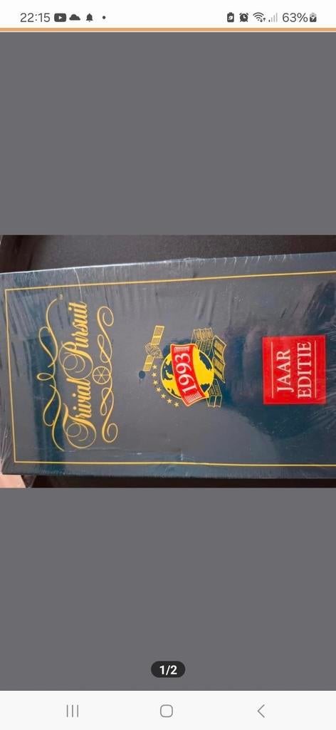 Trivial Pursuit 1993. Geseald., Hobby en Vrije tijd, Gezelschapsspellen | Bordspellen, Ophalen of Verzenden, Nieuw