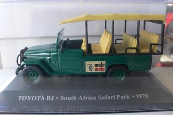 toyota bj-zuid afrika safari park 1970   1/43 beschikbaar voor biedingen