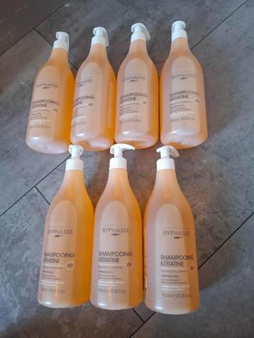 7 nieuwe flessen byphasse keratine shampoo (advr 201) beschikbaar voor biedingen
