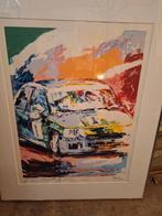 litho race auto van Frank gude, Ophalen of Verzenden