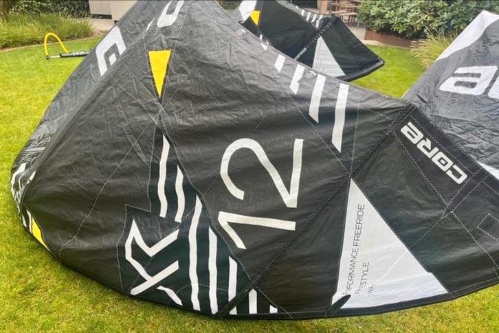 Core XR6 12m Kite - Allround geen reparatie, Watersport en Boten, Kitesurfen, Gebruikt, Kite, 12 m², Geen board, Ophalen of Verzenden