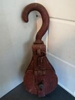XXL OUDE STALEN KATROL IN MOOIE VINTAGE STAAT 50 CM 13 KG., Ophalen
